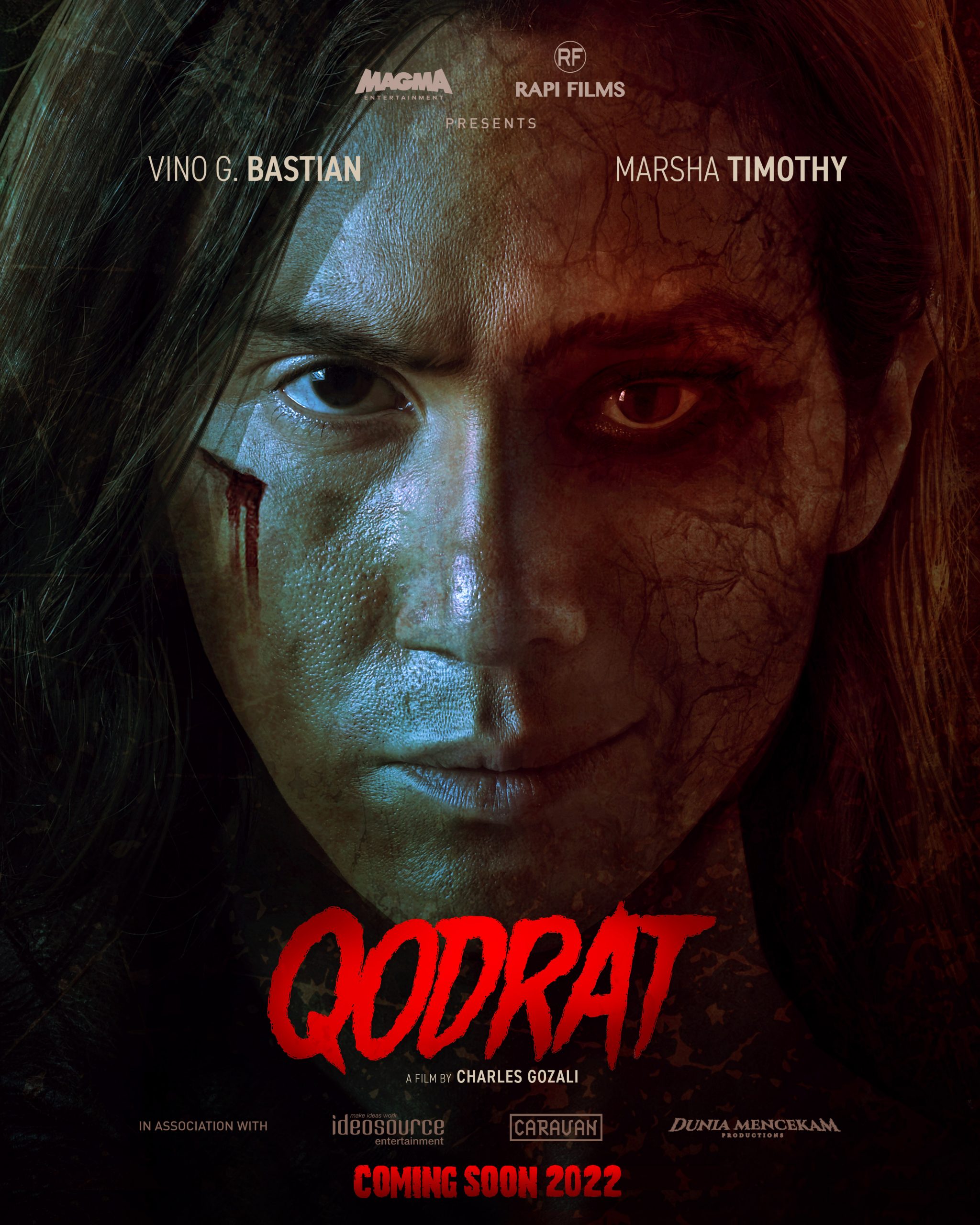 MAGMA ENTERTAINMENT MELUNCURKANTEASER POSTER QODRAT,FILM HOROR TERBARU
